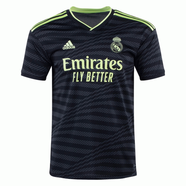 Real Madrid Soccer Jersey Third Away Replica 2022/23